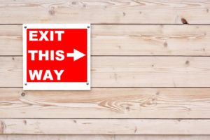 Positioning for Exit